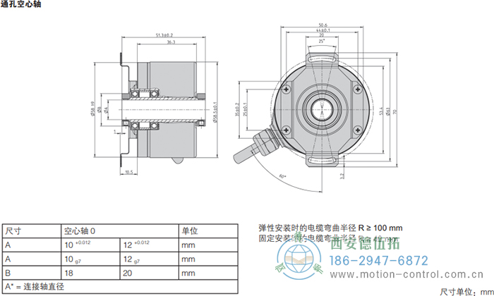 RI58-F空心軸光電增量通用編碼器(通孔空心軸) - 西安德伍拓自動化傳動系統(tǒng)有限公司 RI58-F空心軸光電增量通用編碼器(通孔空心軸) - 西安德伍拓自動化傳動系統(tǒng)有限公司
