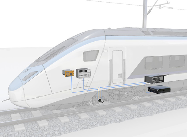 圖1：一個速度傳感器通過4個彼此獨立的感應(yīng)單元同時服務(wù)多達(dá)4個子系統(tǒng)。
