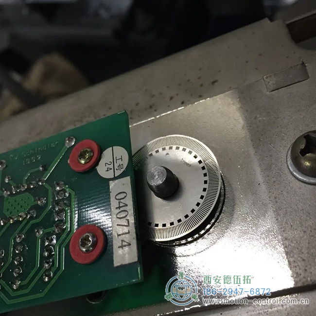 圖2正常的編碼器碼盤(pán)