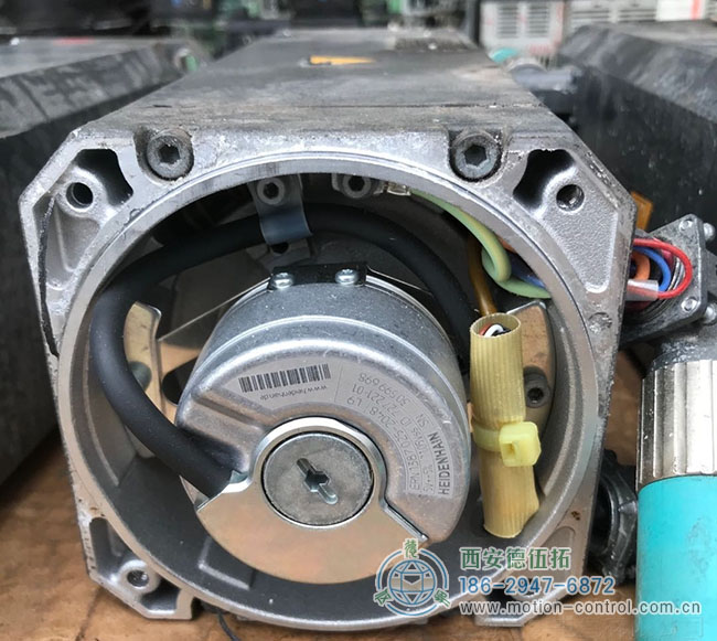 圖為內(nèi)置海德漢編碼器的伺服電機(jī)內(nèi)部結(jié)構(gòu)照片 圖為內(nèi)置海德漢編碼器的伺服電機(jī)內(nèi)部結(jié)構(gòu)照片