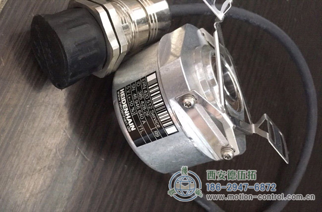 圖為一款海德漢絕對式編碼器的照片 圖為一款海德漢絕對式編碼器的照片