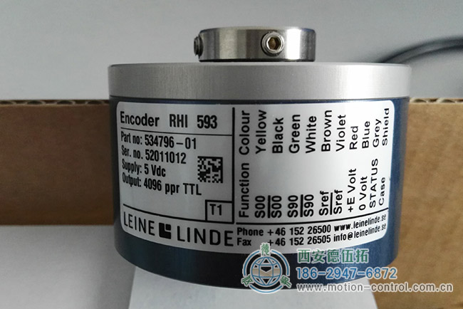 圖為林德4096脈沖增量編碼器照片 圖為林德4096脈沖增量編碼器照片